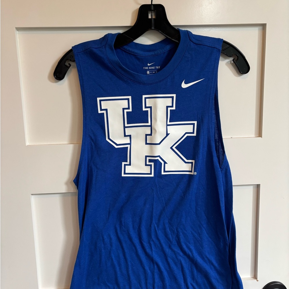 Nike Royal Blue Kentucky Sleeveless Logo Tank